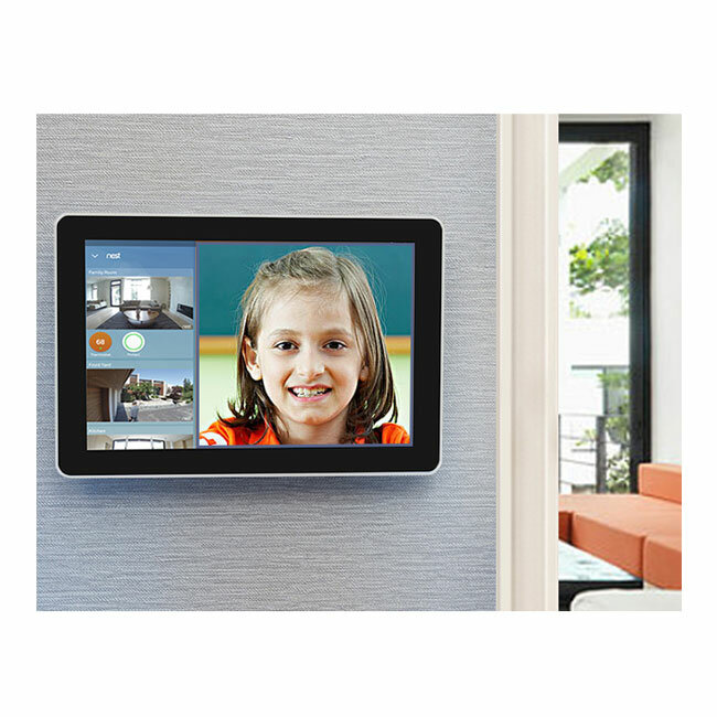 Android 10.1 "Touch Screen Digital Signage Alles In Een Computer Capacitieve Touch Wall Mount Tablet Pc Met Dc Power