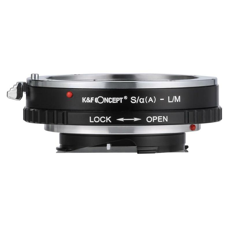 K & F Concept – adaptateur de montage d'appareil photo pour Sony A Konica Minolta MA, objectif de montage vers Leica M CL Minolta CLE