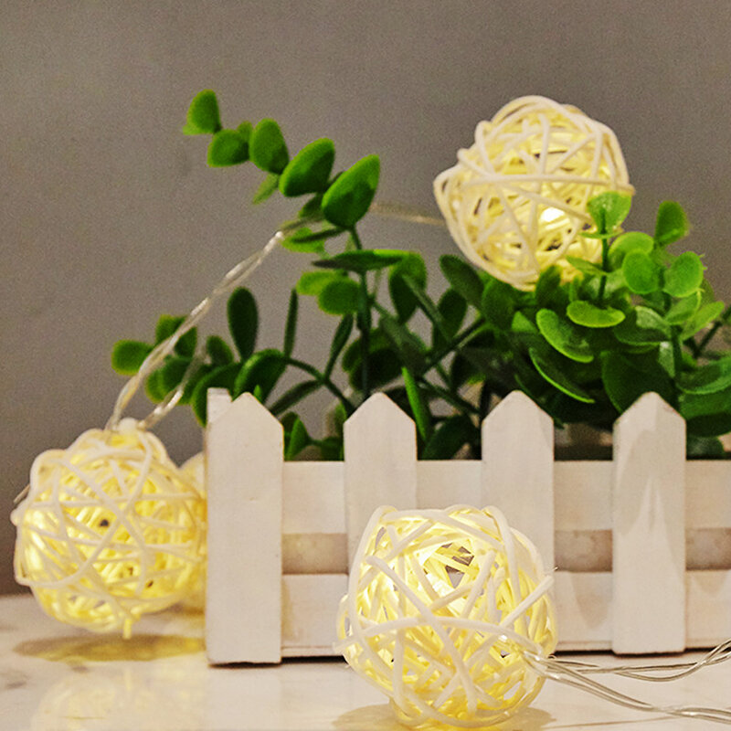 Lampu Tali Led Lampu Takraw AC220V Kotak Baterai untuk Kamar Rumah Hotel Lampu Dekorasi Natal Pernikahan