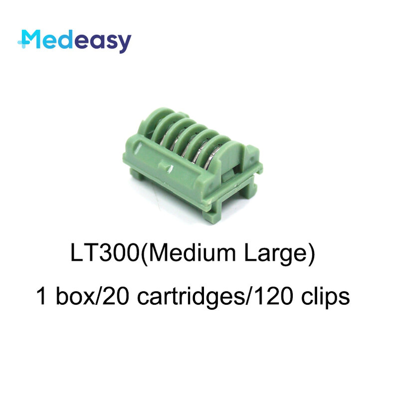 Laparoskopische Titan-Ligation clips ml, Titan clip lt100/lt200/lt300/lt400