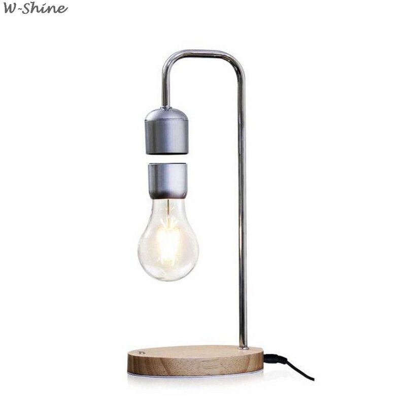 Magnetic Levitation Lamp Creativity Floating Bulb For Birthday Gift Magnet Levitating Light For Room Home Office Decoration