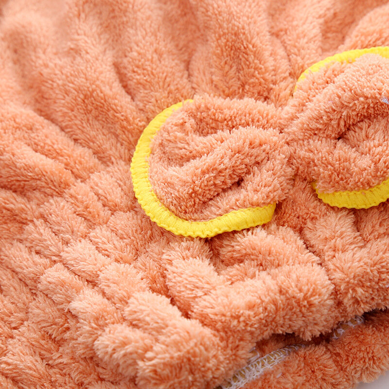 Mikrofibra szybkoschnący ręcznik kąpielowy Spa Bowknot ręcznik Cap akcesoria łazienkowe czepki dla kobiet projektant czepek prysznicowy