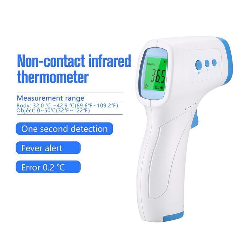 Infrarot Thermomet Stirn Körper Nicht-Kontakt Thermometer Baby Erwachsene Fieber Ohr termometro infrarojo digitale термометр