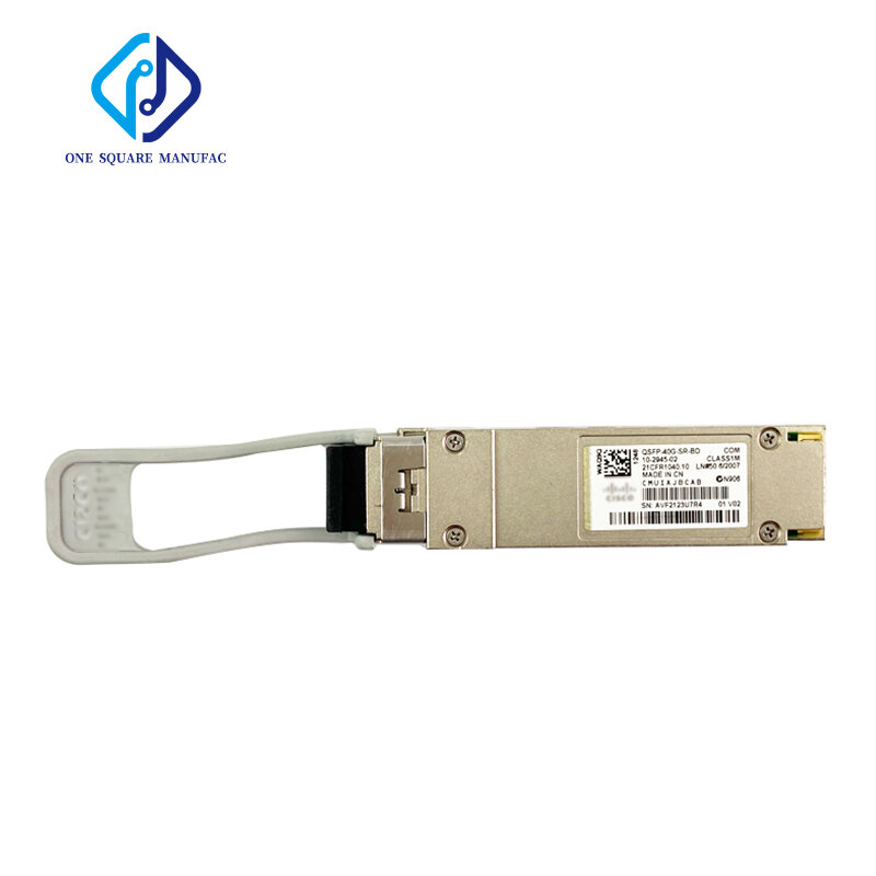 Transceptor de fibra óptica, QSFP-40G-SR-BD, 40G, 850NM, 0,1 KM, QSFP