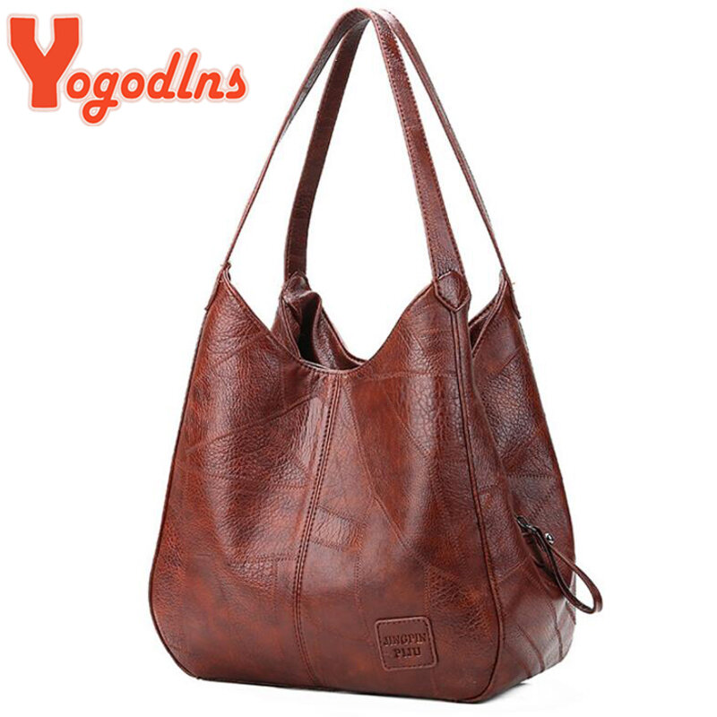 Yogodlns borsa a mano da donna Vintage designer borse di lusso da donna borsa a tracolla da donna borse con manico superiore marchio di moda