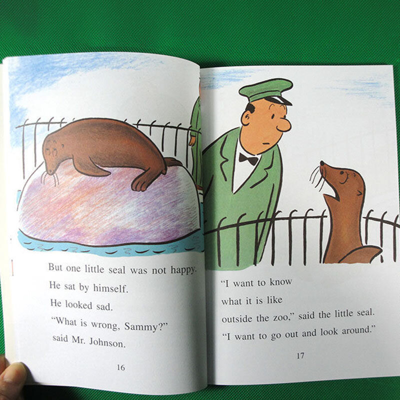 12 libri/Set I Ccan Reab serie di libri illustrati inglesi per bambini libri educativi libros