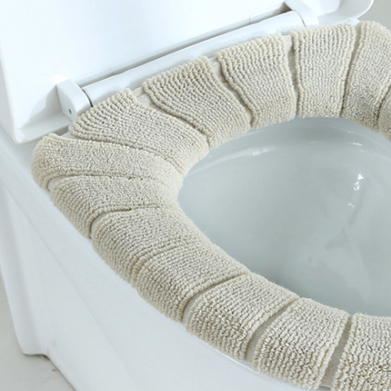 30cm engrossado capa de assento do toalete closestool esteira do assento do toalete lavável confortável almofadas banheiro banheiro accessorie