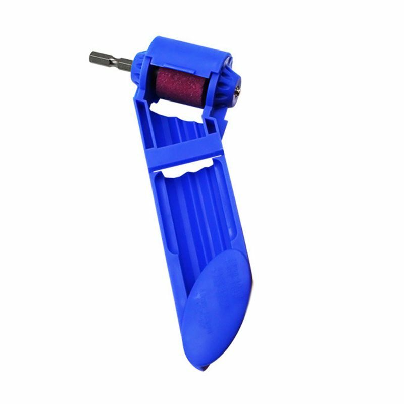 Afilador de brocas portátil de 2-12,5mm, muela de corindón para herramientas de amoladora