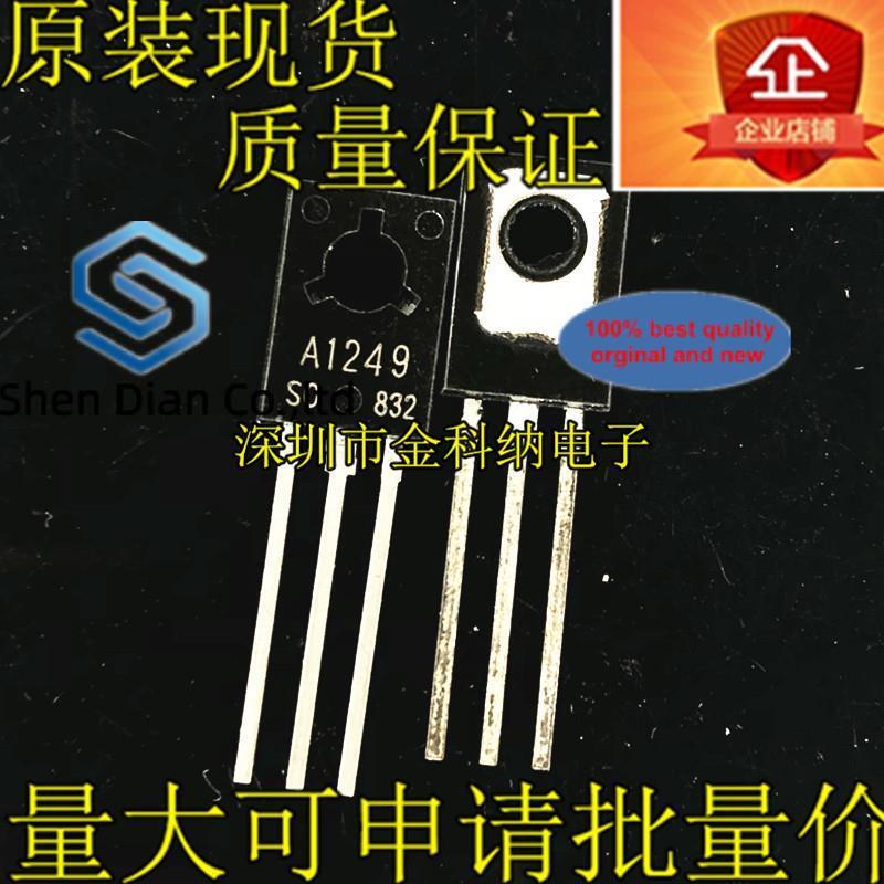 Transistor PNP 2SA1249 A1249 100% V TO126 160 d'origine, 10 pièces, nouveau, en stock