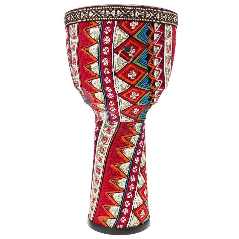 전문 아프리카 젬베 드럼, 다채로운 목재, 좋은 사운드, 전통 악기, 고품질, 8.5 인치, 10 인치