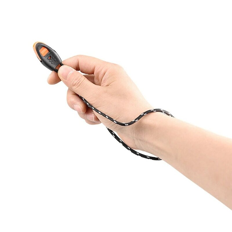 1 шт. аварийный свисток для выживания оранжевый пластиковый шнур для выживания Фиксатор Зажим шнурок для кемпинга наборы для путешествий