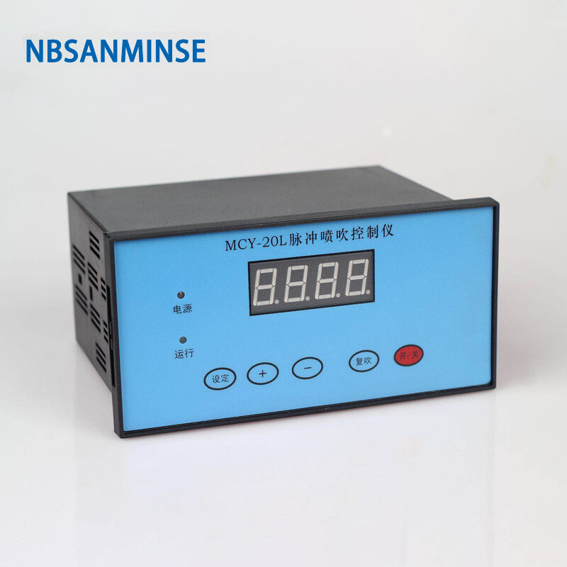 NBSANMINSE MCY - 64 , 20L 벽걸이 형 펄스 제트 밸브 컨트롤러 PCB 컨트롤러 강력한 Antijamming 작동 기능