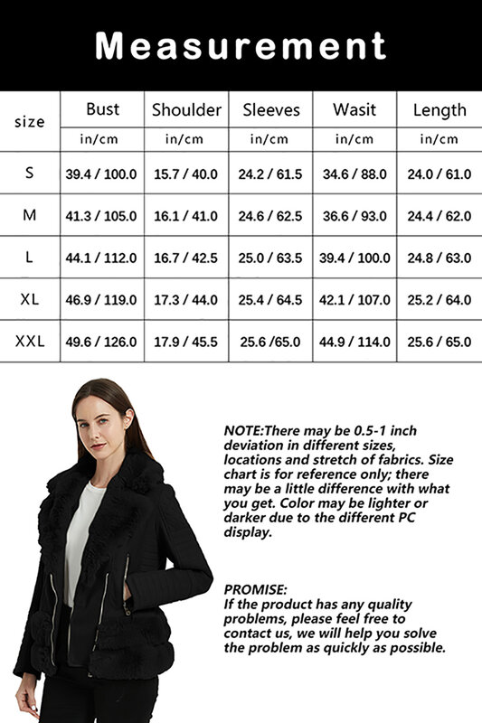 Giolshon 2022ใหม่ผู้หญิงฤดูหนาวแจ็คเก็ตหนาอุ่น Faux Suede Coat กับเข็มขัด Faux Fur Collar หนัง PU หนังแจ็คเก็ต Outwear