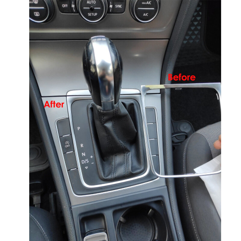 Oryginalny automatyczny dźwignia zmiany biegów DSG ramka uchwyt do VW Golf 7 7.5 Golf R lewa ręka kierowcy 5GG713203A