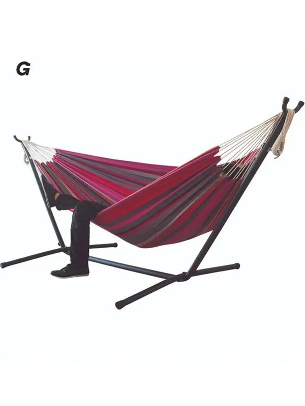 Double Outdoor Large Hammock Without Steel Stand For Garden Courtyard Indoors /without Shelf Double Hammock Hanging Chair