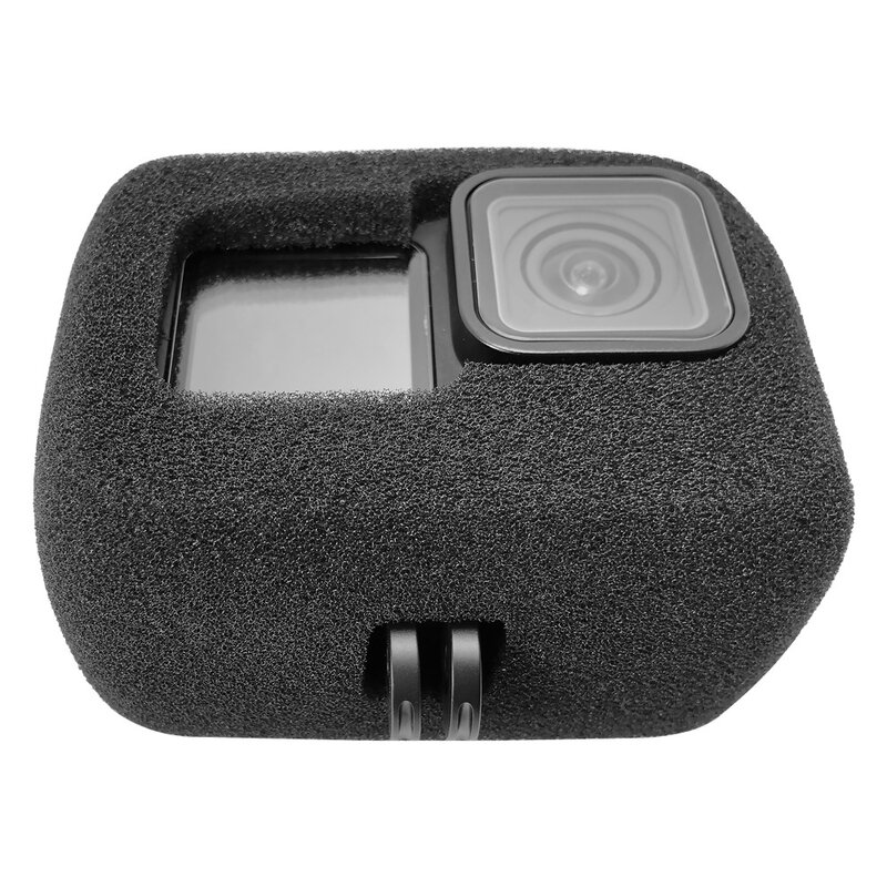Coque en mousse éponge pour GoPro HERO 11, pare-brise noir, réduction du bruit du vent, pour Go pro 11 10 9, accessoire de caméra d'action