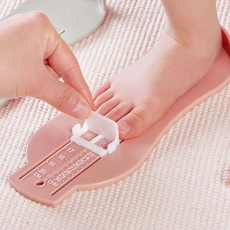 Sapatos de bebê pés medida infantil pé comprimento sapatos largura tamanho recém-nascido medição régua calculadora tênis botas calibre da criança