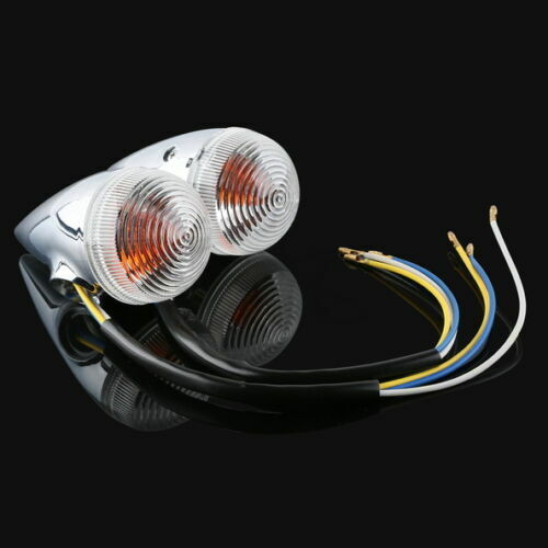 Motorcycle Front Rear Bullet Turn Signal Indicator light Lamp For YAMAHA XV1900 2006-2013 07 08 09 10 11 12 New Clear