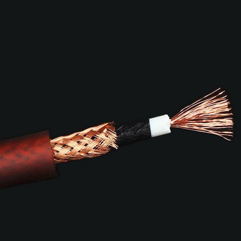 6M/10M Guitar Spring Wire Audio Cable Straight To Right Angle Plug Gold Plated Musical Instrument Cable Cord Guitar Accessories