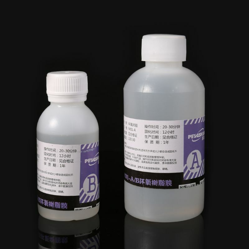 Kit de résine époxy et Agent de durcissement matériau Composite en résine polymère renforcée de fibers