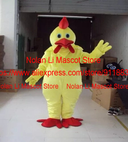 Big Rooster Mascot Cartoon Costume Set, Role Playing Game, publicidade, Masquerade Party, Carnaval de Páscoa, tamanho adulto 1251, venda quente