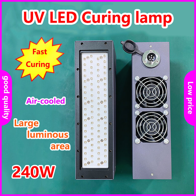 Air-cooled Heat Dissipation UVLED Curing Lamp Suitable For Flatbed Printers And Inkjet Printers Of Ricoh Epson Konica Nozzles