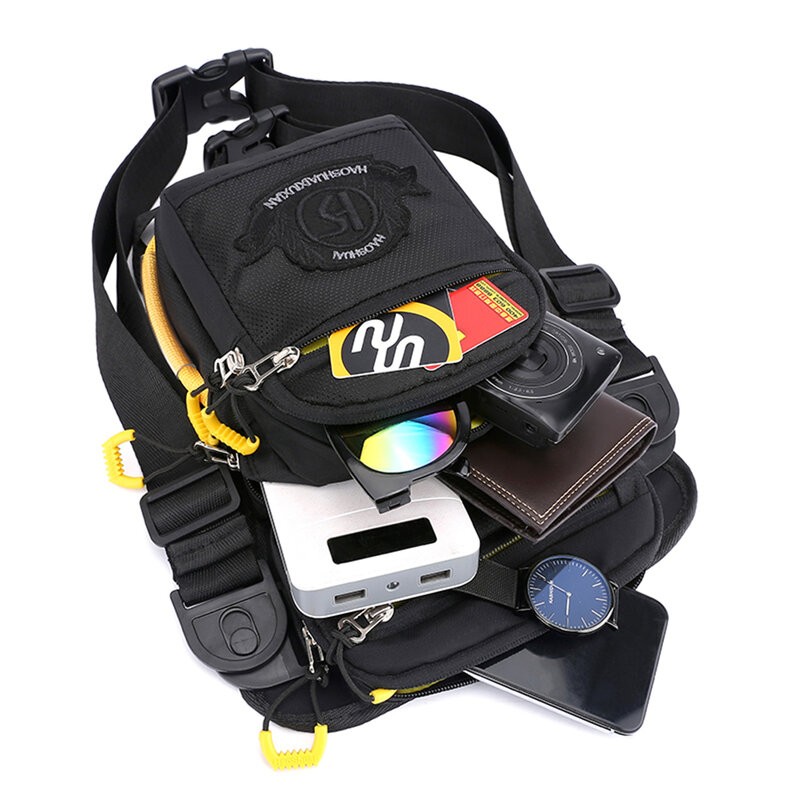 Многофункциональная поясная сумка CFUN YA Для мужчин, нагрудная Сумка-слинг для работы и скалолазания, повседневный ранец на плечо для мужчин и мальчиков, тактический рюкзак через плечо