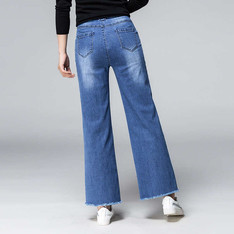 2020 nuove Donne della Molla di Estate Pantaloni di Cotone di Lino Solido Elastico In Vita Pantaloni Molle di Alta Qualità per la Femmina Ladys