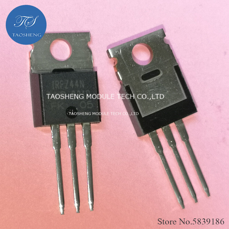 5 stücke IRFZ44N IRFZ44 ZU-220 IRF9Z24N N-channel Verbesserung Modus TrenchMOS Transistor