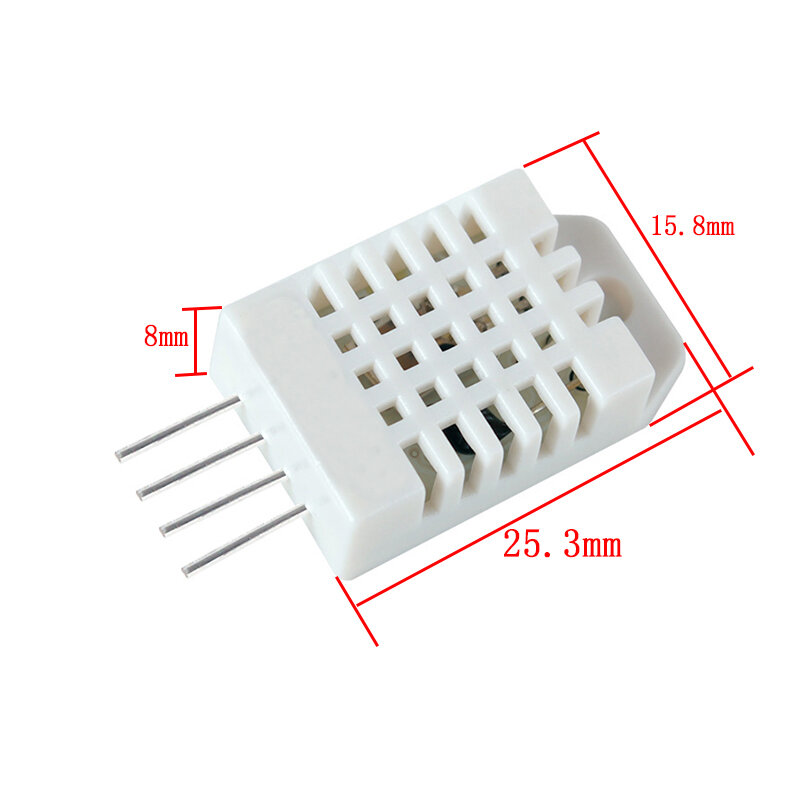 Módulo de Sensor de temperatura y humedad Digital DHT22 AM2302 DHT11/DHT12 AM2320 para Arduino potencia Ultra baja alta precisión 4pin