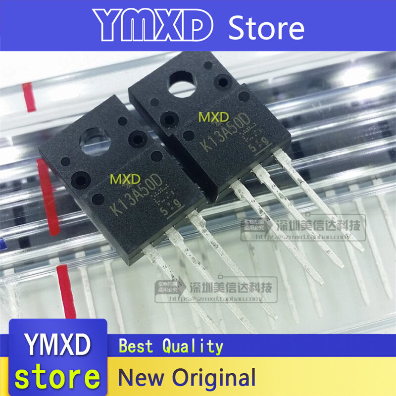 10pcs/lot New Original K13A50D TK13A50D 13A500V field-effect Tube TO-220F  In Stock