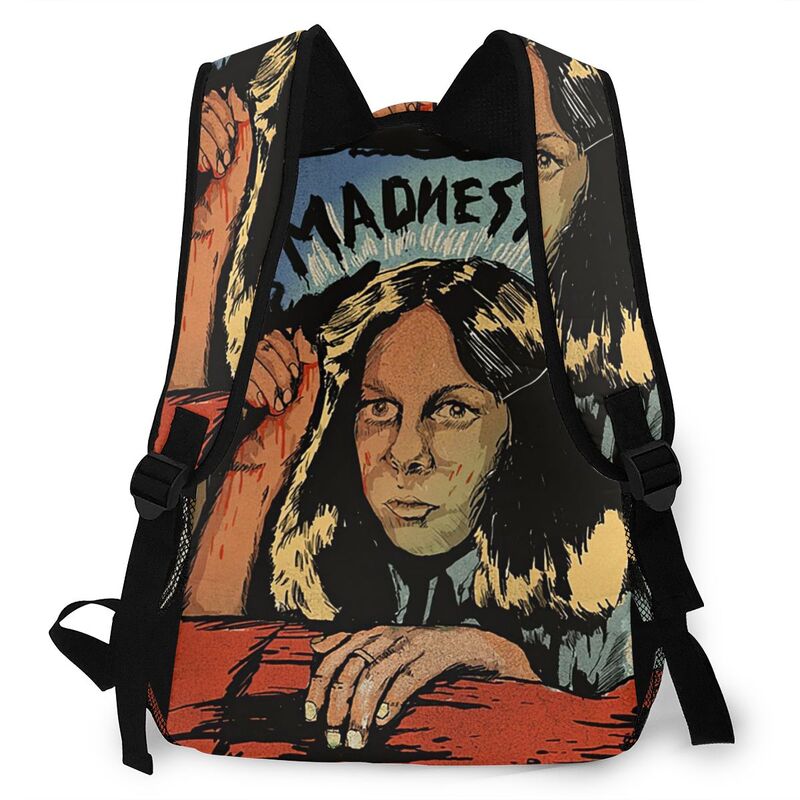 Рюкзак с сумасшедшими ведьмами для девочек и мальчиков, комиксный дорожный ранец для подростков, школьная сумка