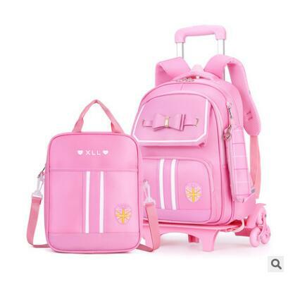 Escola rolando mochila mochila sobre rodas mochila para meninas estudante crianças escola saco do trole mochilas para crianças