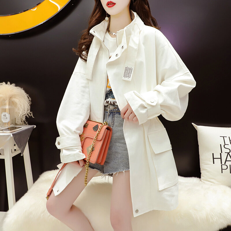 Женская куртка свободного покроя, повседневная куртка в Корейском стиле, верхняя одежда, осень-зима 2023