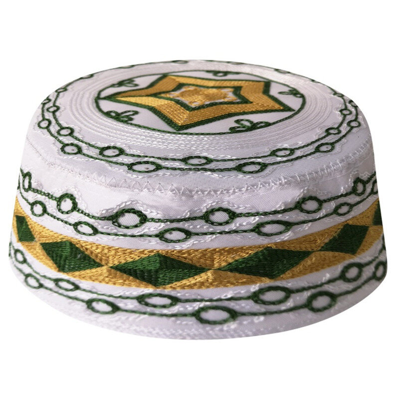 Masculino muçulmano muçulmano judeu oração caps turbante indiano bonnet kippot kippah árabe mussulman chapéus hombre arábia saudita kipa bonés
