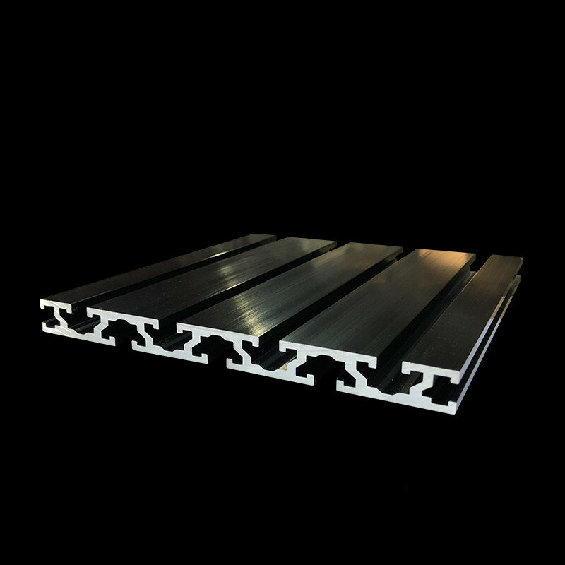 Extrusión de perfil de aluminio 15180, 100-450mm de longitud, piezas CNC, guía lineal anodizada, impresora 3D DIY, 1 ud.