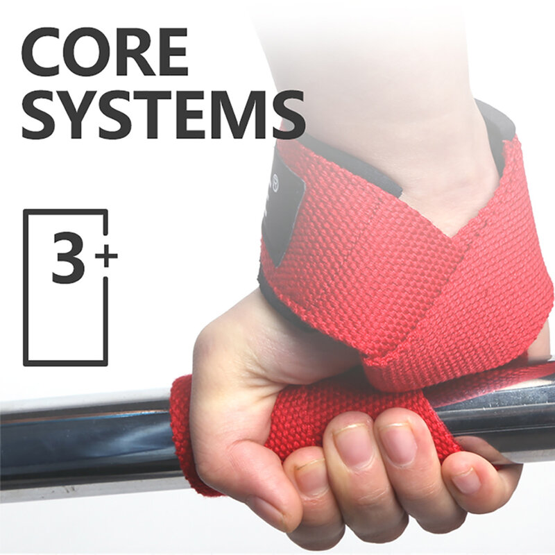 SKDK ยกน้ำหนัก Gym Anti-Slip กีฬาความปลอดภัยสายรัดข้อมือยกน้ำหนักข้อมือรองรับ Crossfit Hand Grips ฟิตเนสเพาะกาย