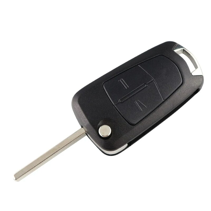 YIQIXIN-غطاء مفتاح السيارة عن بعد مع زر ، غطاء مفتاح السيارة ، قابل للطي ، 2/3 بوصة ، لأوبل فوكسهول كورسا D أسترا J G Zafira A Vectra B موكا
