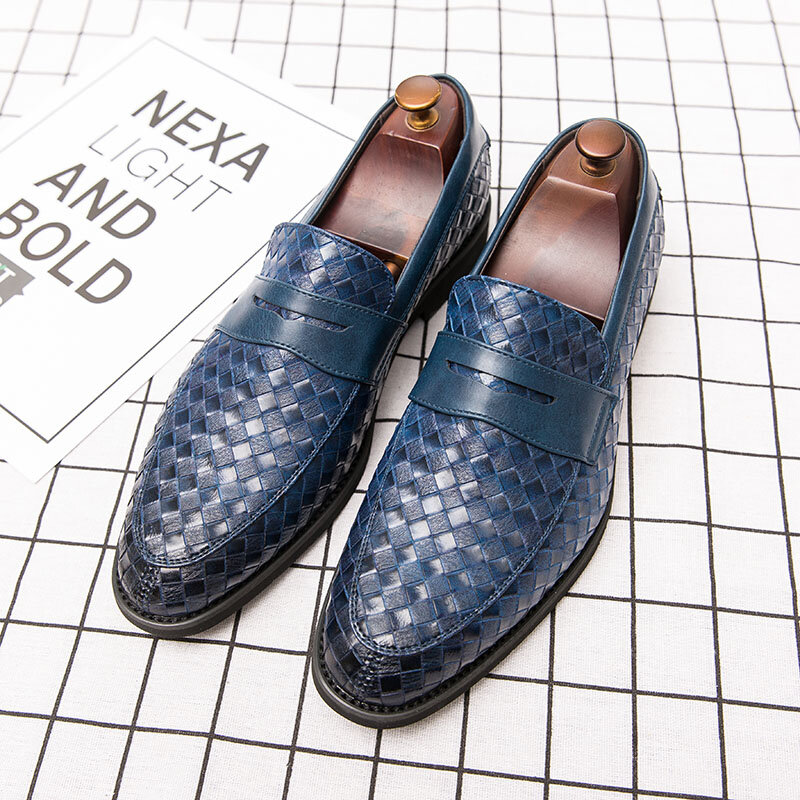 Männer Oxfords Echtes Leder männer Casual Schuhe Luxus Marke Herren Loafer Mokassins Business Formale Kleid Schuhe Plus Größe 38 -48