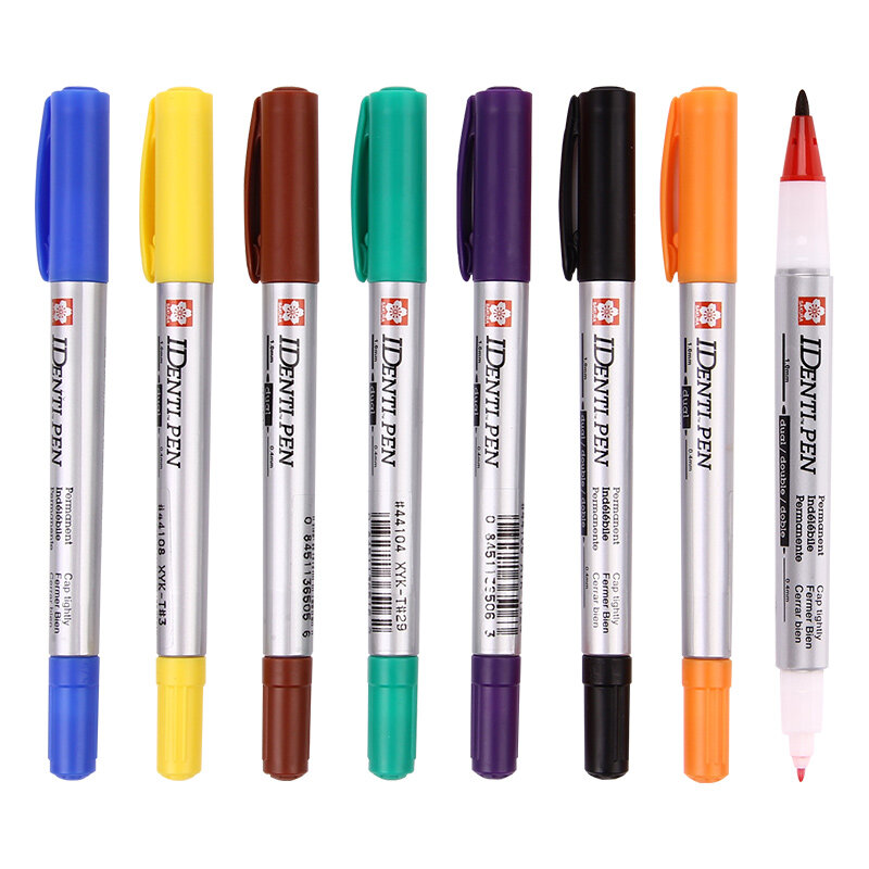 SAKURA – stylo marqueur Permanent à l'huile XPK/XYK-T, à une ou deux têtes, étanche, CD/verre/papier Photo/tissu, fournitures de peinture