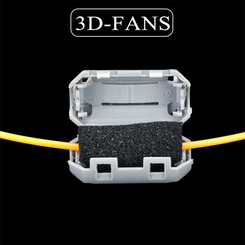 Filtros de filamento abs pla petg 1.75mm, blocos de limpeza, remoção de poeira, útil para a6 a8 flash 3, prusa i3, peças para o hotend 3d