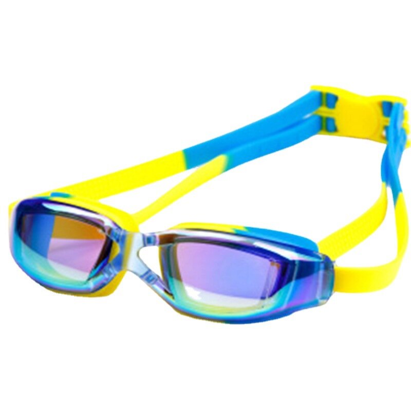 เด็กมืออาชีพชุดว่ายน้ำแว่นตา Swim Shurt Uv ชุดว่ายน้ำแว่นตาไฟฟ้ากันน้ำซิลิโคนว่ายน้ำเด็กแว่นตา