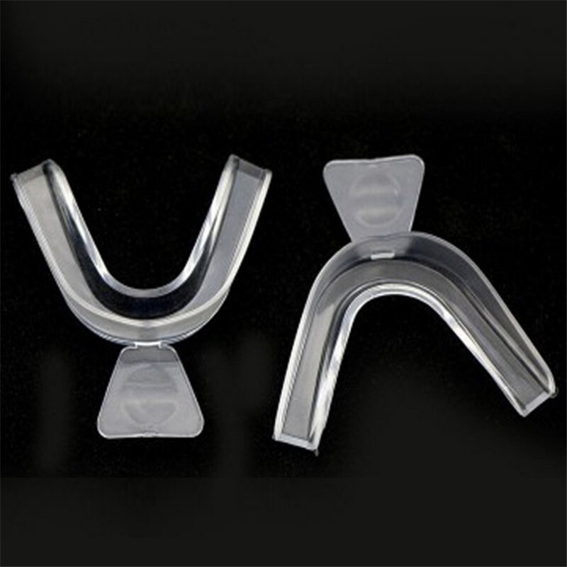 1/ 4pcs Silicone Night Mouth Guard for Teeth Clenching Grinding Dental Bite Sleep Aid Whitening Teeth Mouth Tray Tooth Whitener