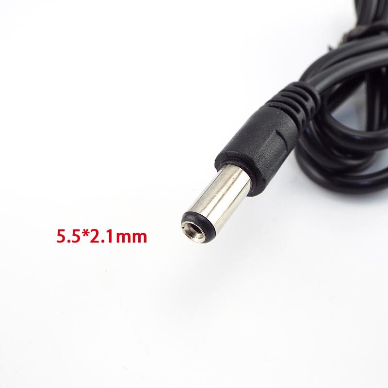 DC Charging Power Cord USB To 5521 Multifunctional DC Plug Male 8-in-1 Charging Cable 5.5*2.1mm Connector 5V Charger Power Cable