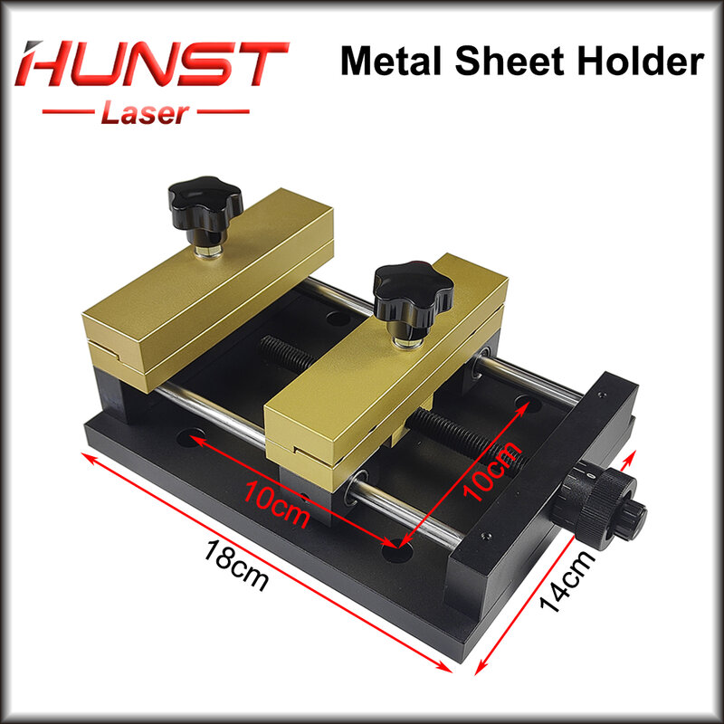 Hunst máquina da marcação do laser de metal suporte de folha fixação suporte fixo metal fixação para ferramentas de corte da máquina do laser da fibra