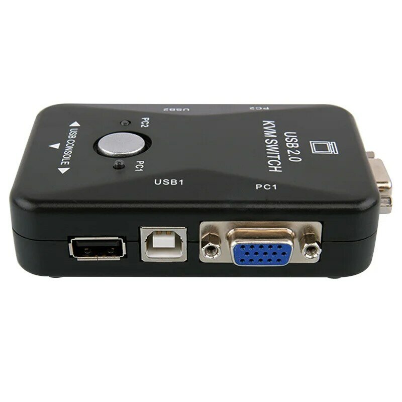 Two-in and One-out Switch USB 2 Port Printer Sharing Device Computer Switcher EM88