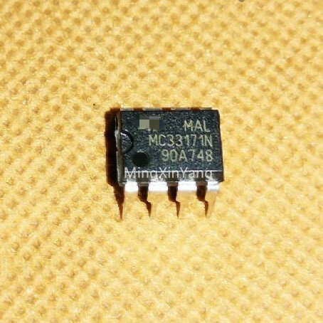 Chip ic circuito integrado dip-8 mc33171n, 5 peças