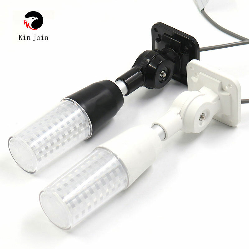 KinJoin lampka kontrolna stroboskop ostrzegawczy sygnał świetlny mała migające światło Alarm bezpieczeństwa 12V 24V 220V LED