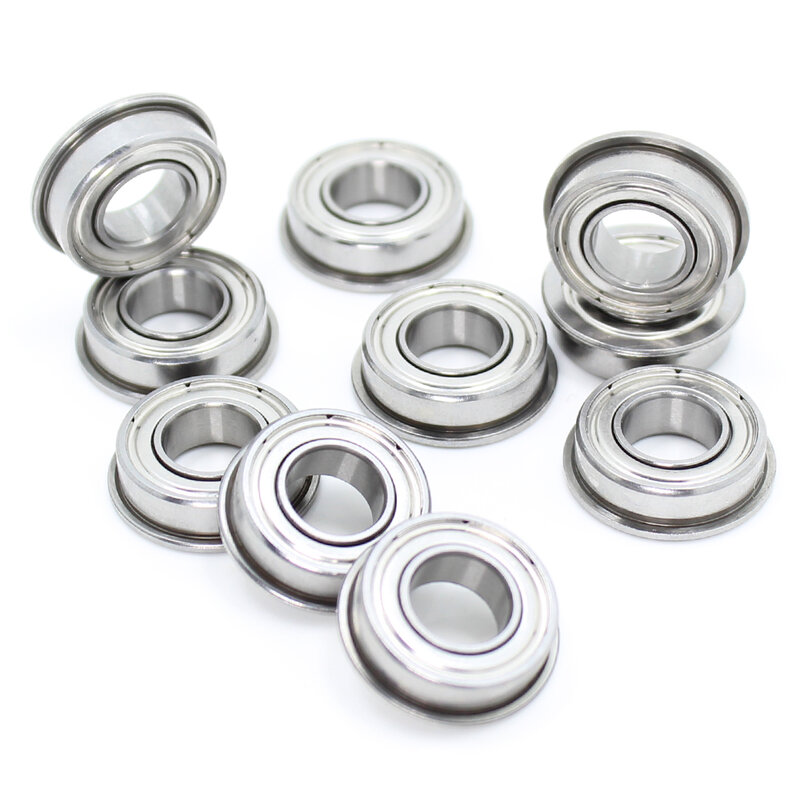 F688ZZ Flange Bearing 8x16x5 mm ABEC-1 10PCS Flanged F688 Z ZZ Ball Bearings