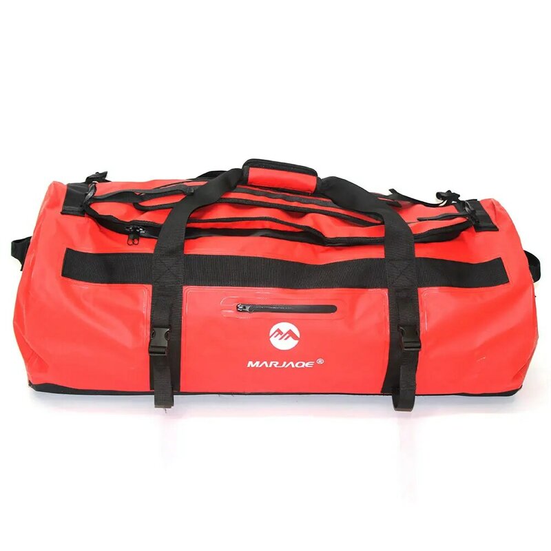 30L-90L Waterproof Kayak Duffel Bag Dry Saddle Luggage Storage Beach Rafting Motorcycle Travel Camping Swimming Bags  XA330Y+